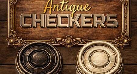 Antique Checkers