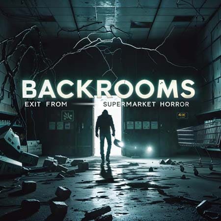 Backrooms Exit from Supermarket Horror
