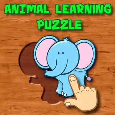 Animal Learning Puzzle for Toddlers and Kids NSP